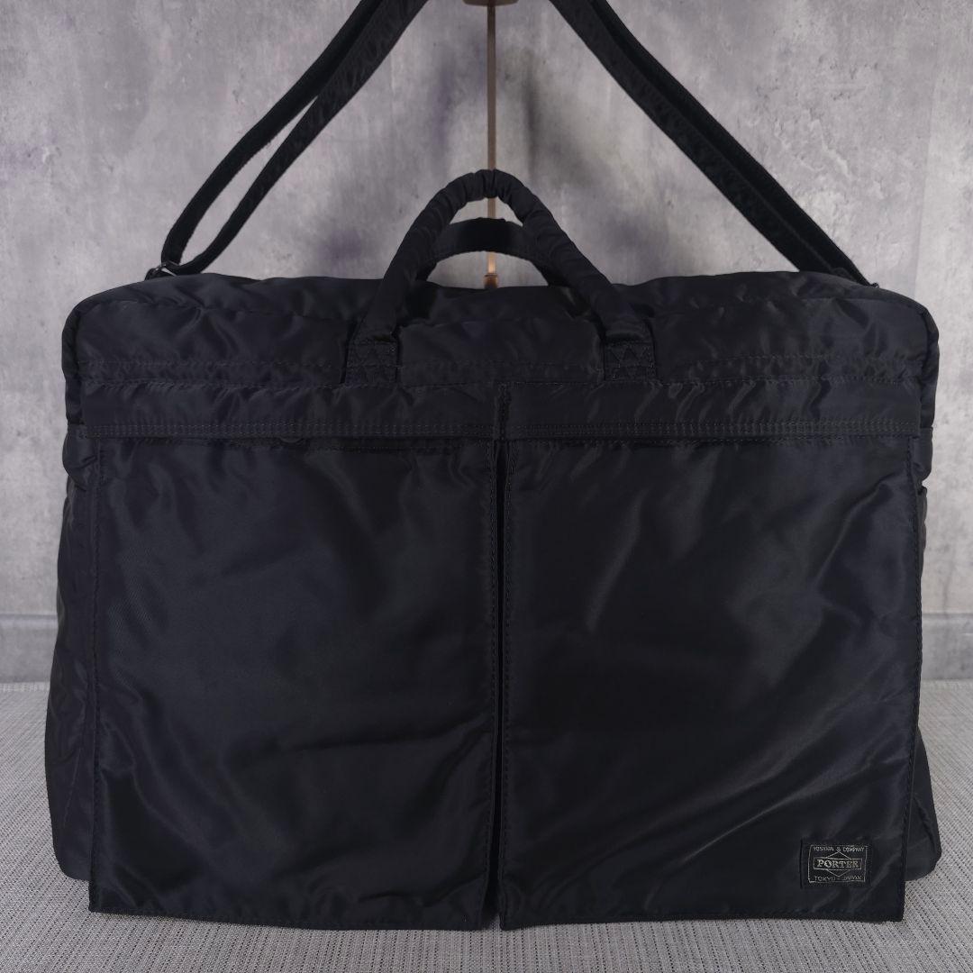 超美品　PORTER　ポーター　2way　タンカー　ショルダーバッグ　底板付き