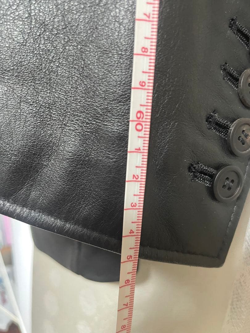 ブラック レザー ジャケット Lサイズ