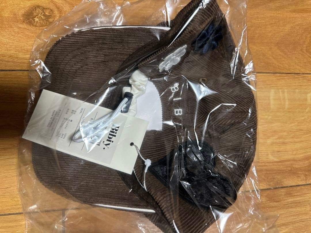 bibiy.B. CLUB CAP 新品ブラウン
