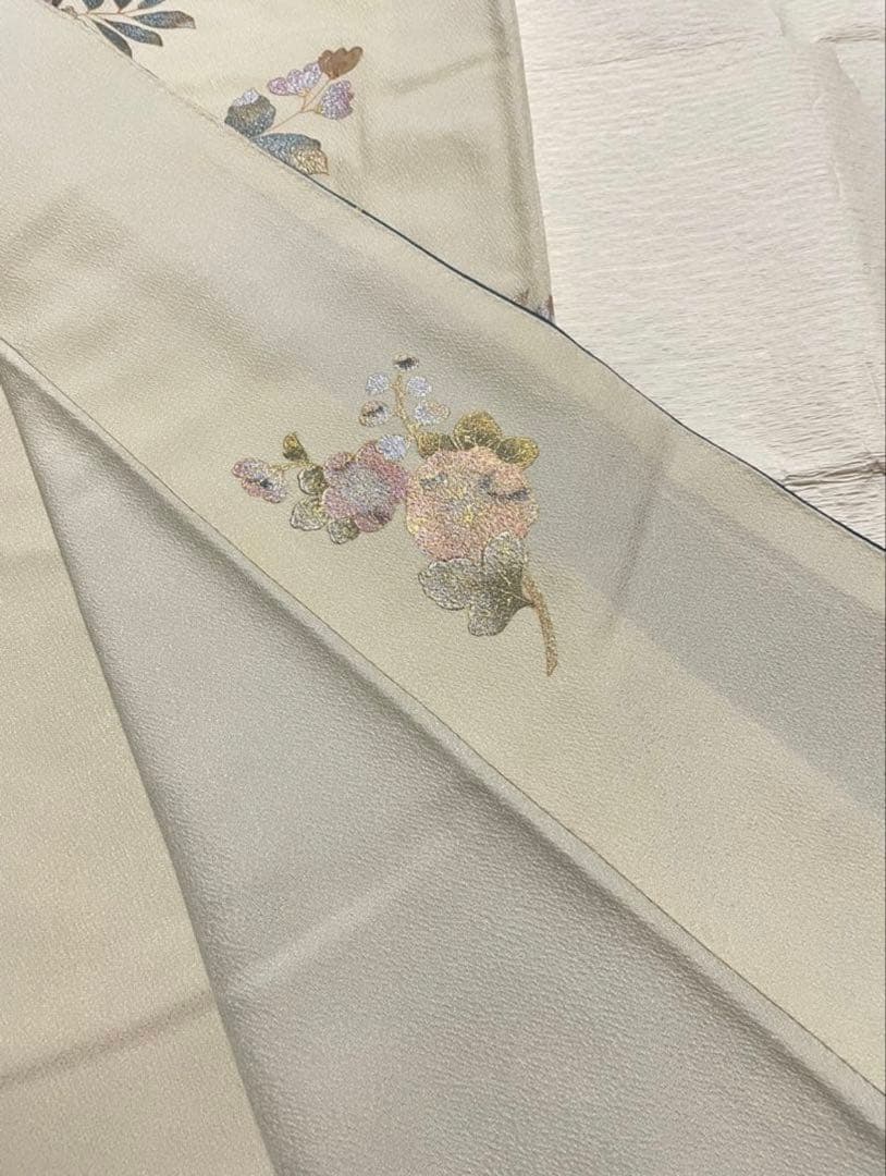 訪問着フルセット　辻ヶ花　金銀彩　螺鈿　正絹　結婚式　豪華　高級