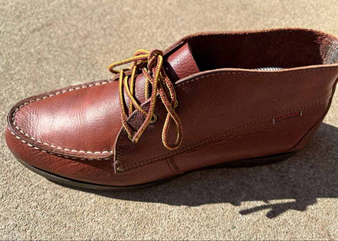 セバゴ　キャンプモカシン　MADE IN USA