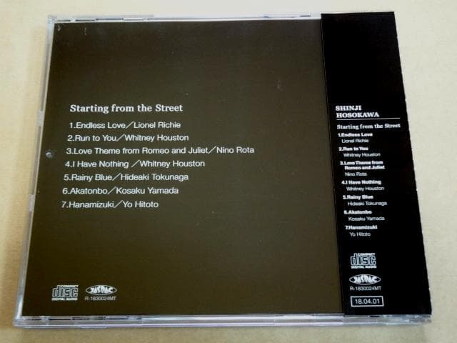 ★ 細川慎二 CD 「Starting from the Street」 ★