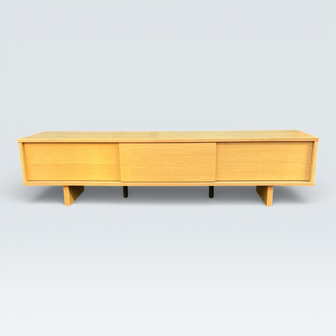 無印良品 MUJI オーク材 AVラック テレビボード 幅150cm たのメル便