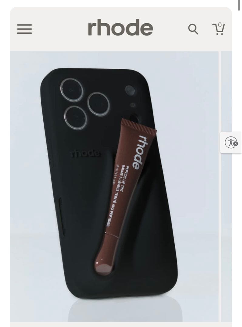 【新品・未使用】rhodeブラック iPhone17pro 正規品 即購入OK