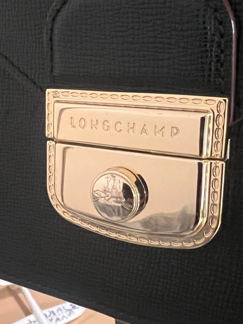 ロンシャン　ショルダーバッグ　メッセンジャー　黒