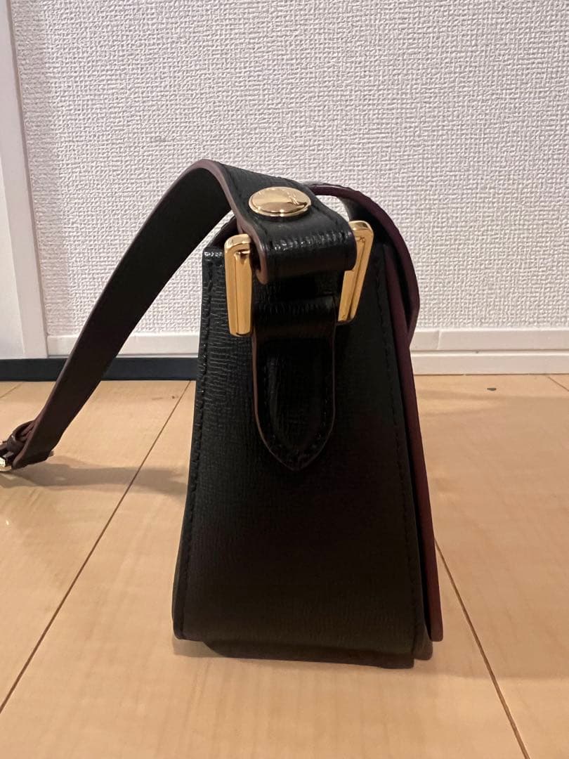 ロンシャン　ショルダーバッグ　メッセンジャー　黒