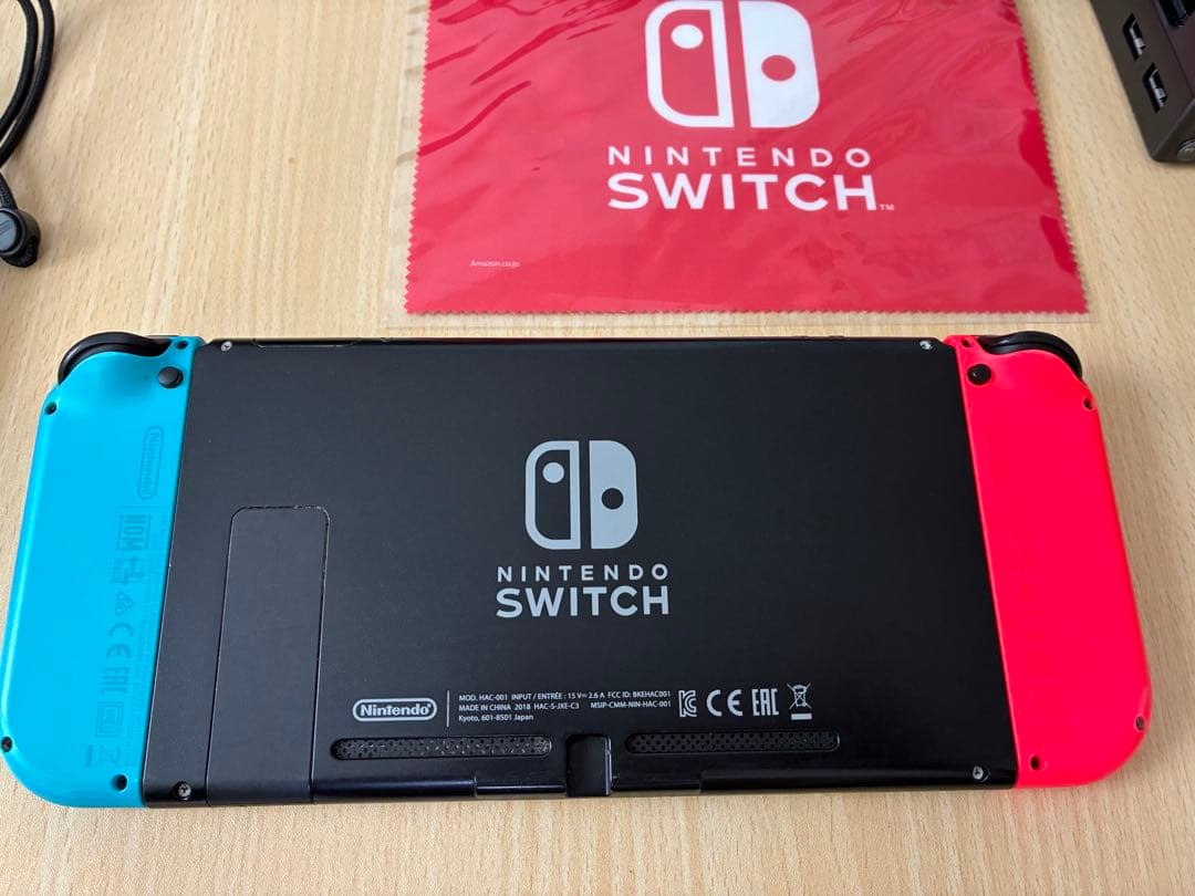 Switch 本体 【製造番号】XAJ40042769497 2018年6月購入