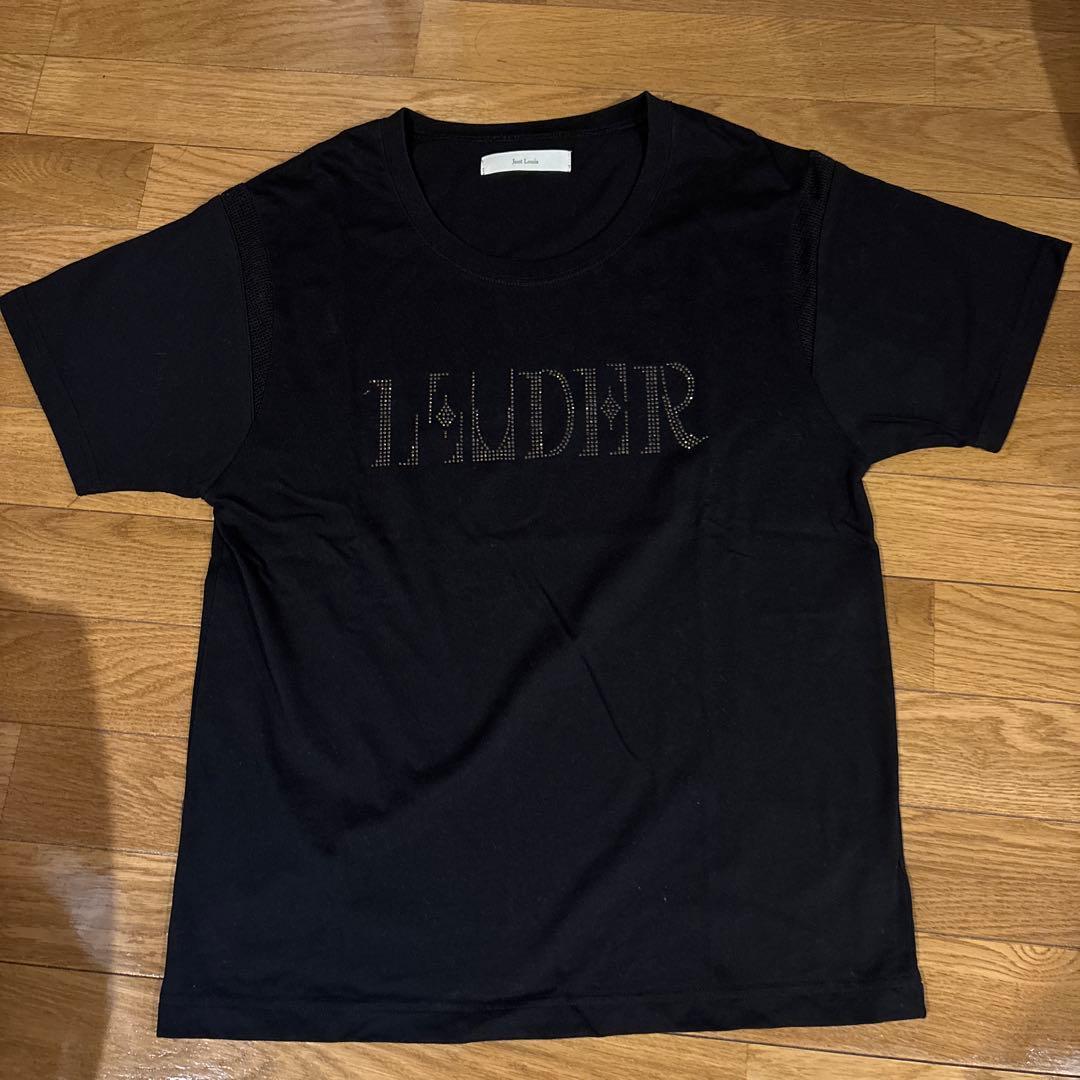 【即完品】jentlouis ラインストーンTシャツ