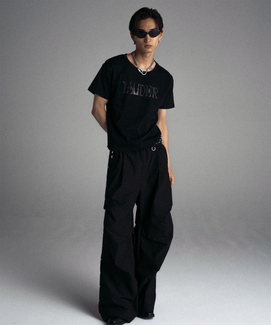 【即完品】jentlouis ラインストーンTシャツ