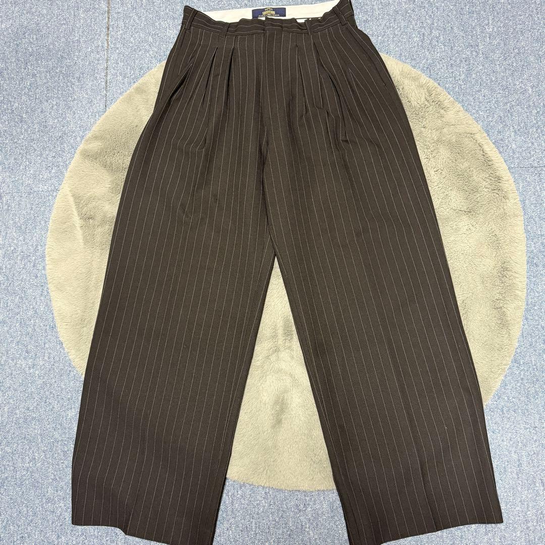 SHIKITARI ストライプスラックス