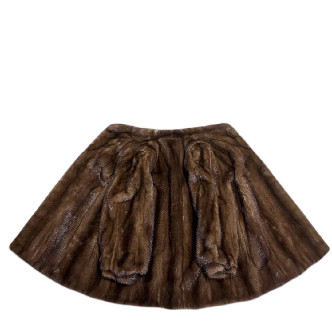 【美品】PARION MINK FUR//デミバフミンク/ファーコート