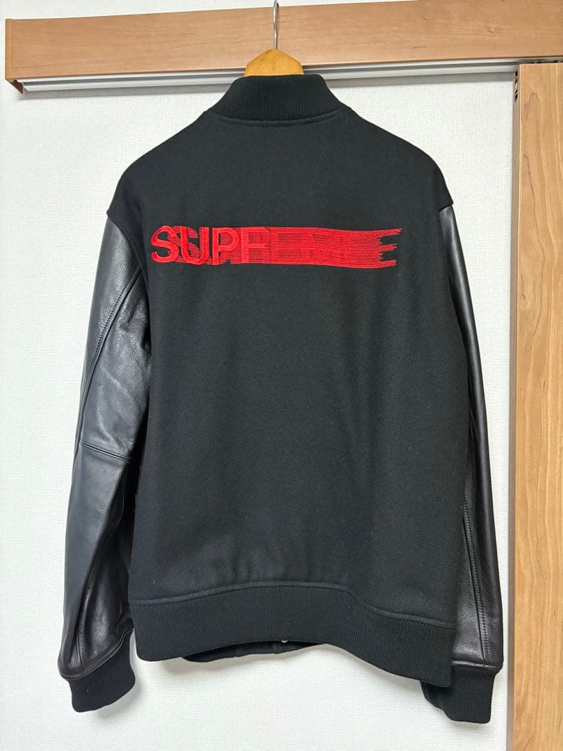 ジャケット・アウター SUPREME 18AW Motion Logo Varsity Jacket