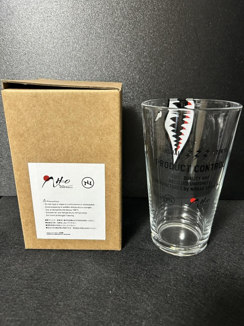 H&O サメパイントグラス　新品未使用