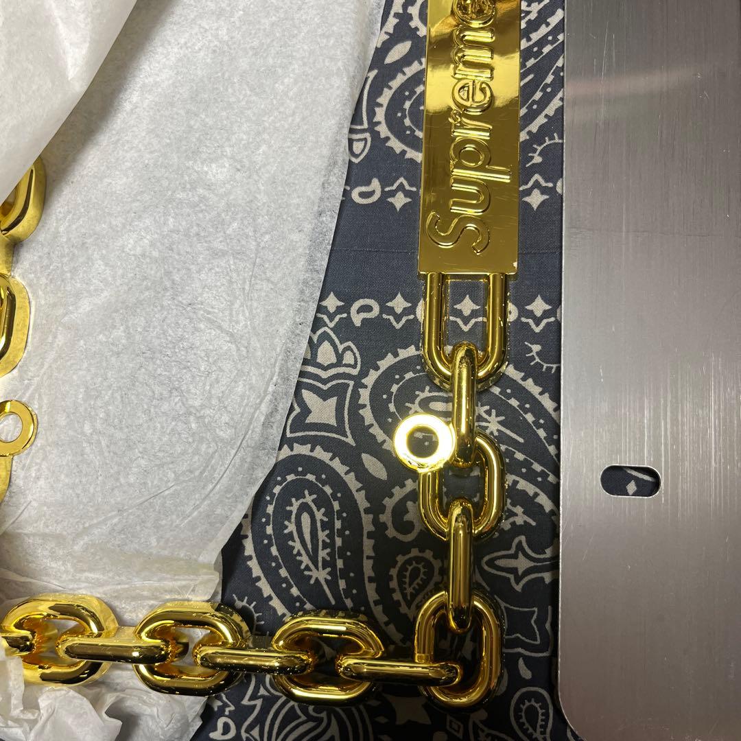 桃*区様 Supreme Chain License Plate Frame G