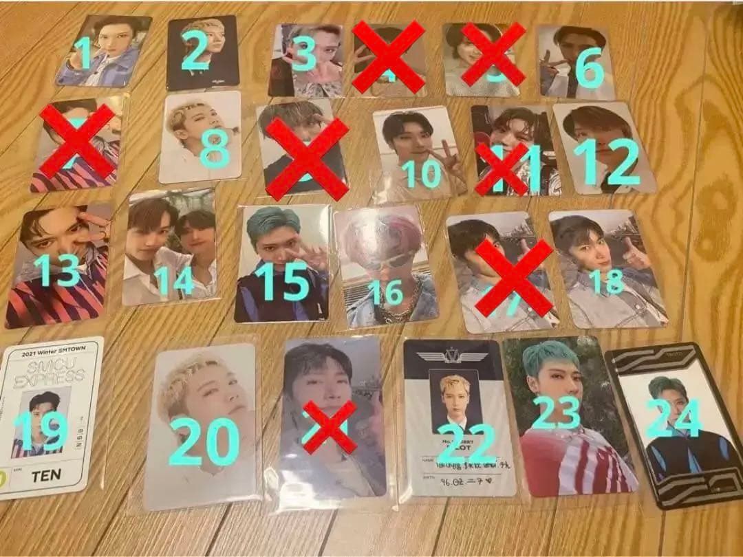 wayv nct テン トレカ