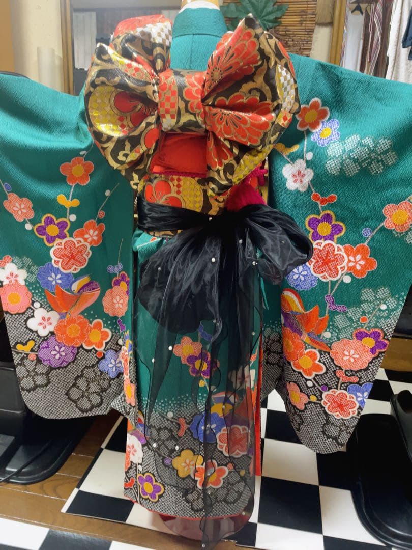 七五三7歳様　お着物、小物新品フルセット