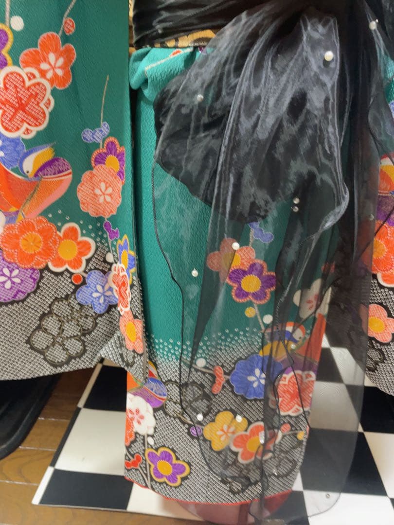 七五三7歳様　お着物、小物新品フルセット