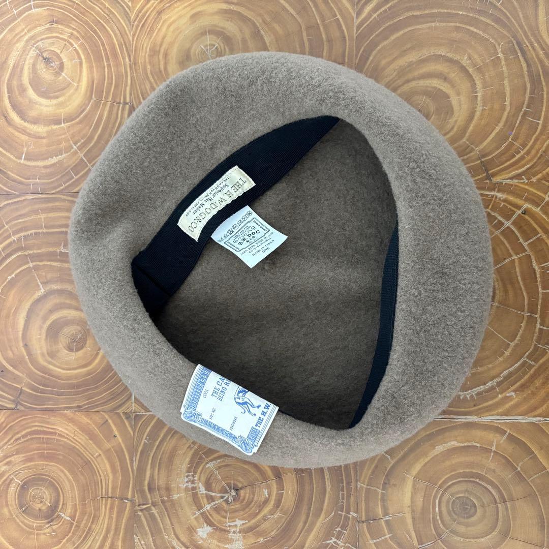 THE H.W.DOG&CO.ザエイチダブリュードッグアンドコー　ベレー帽