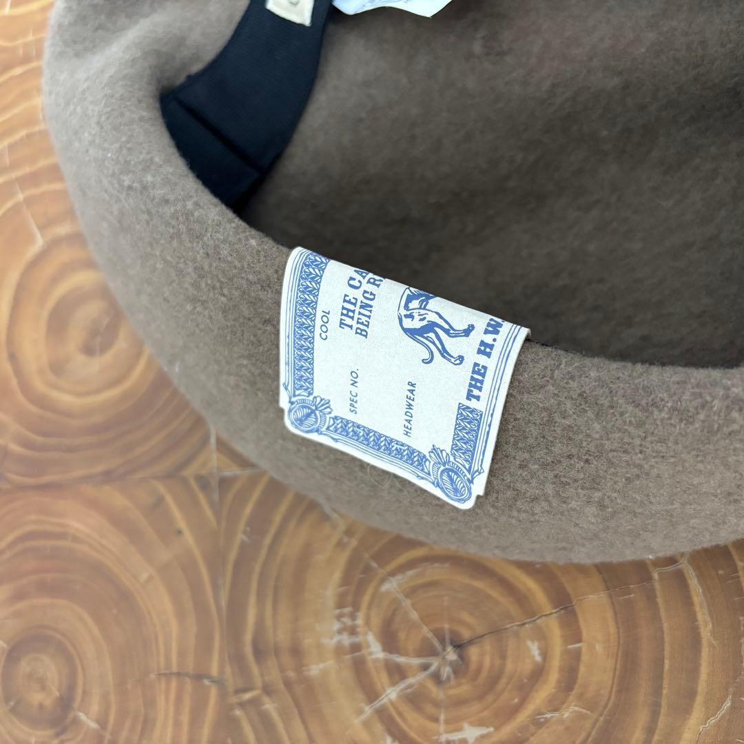 THE H.W.DOG&CO.ザエイチダブリュードッグアンドコー　ベレー帽