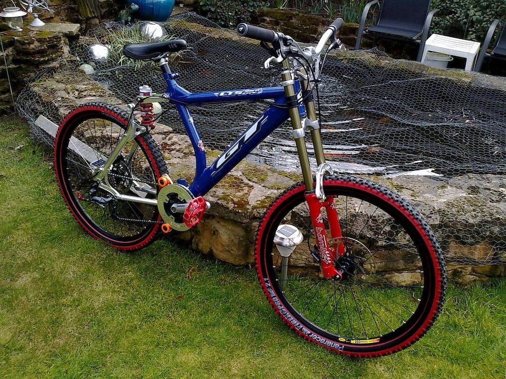 GT LTS 1000DS オールドMTB フルサスペンションフレーム