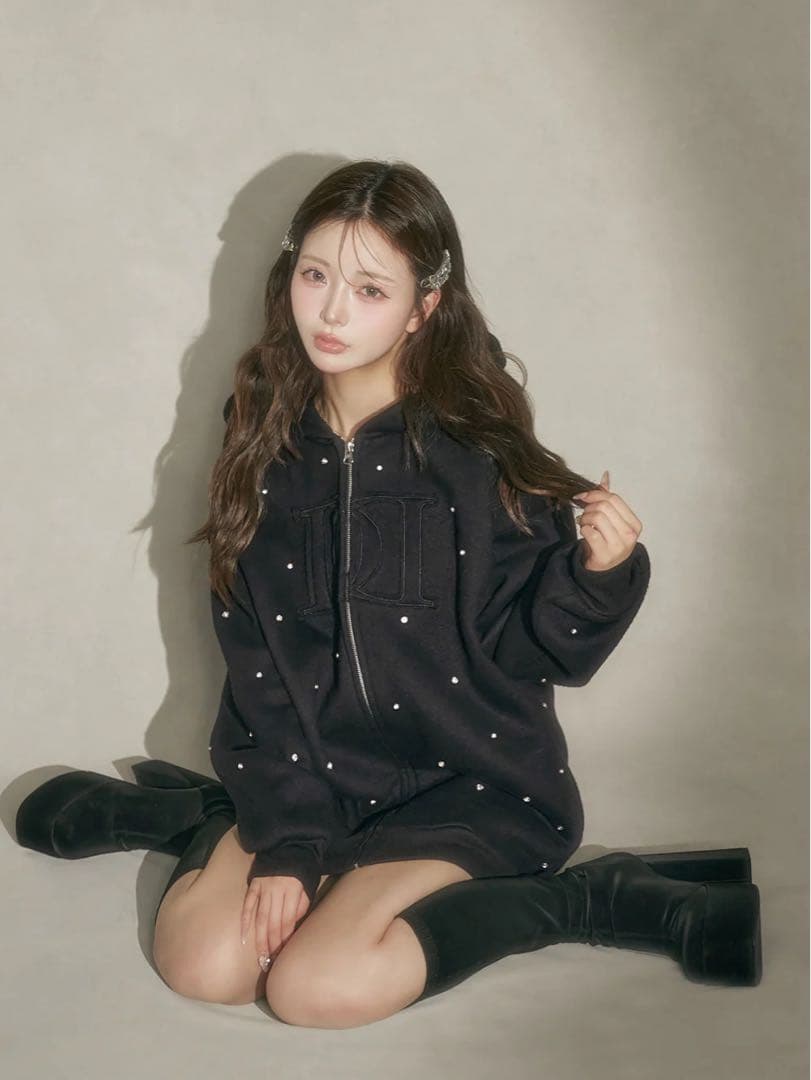 Darich/DDロゴビジュージップパーカー