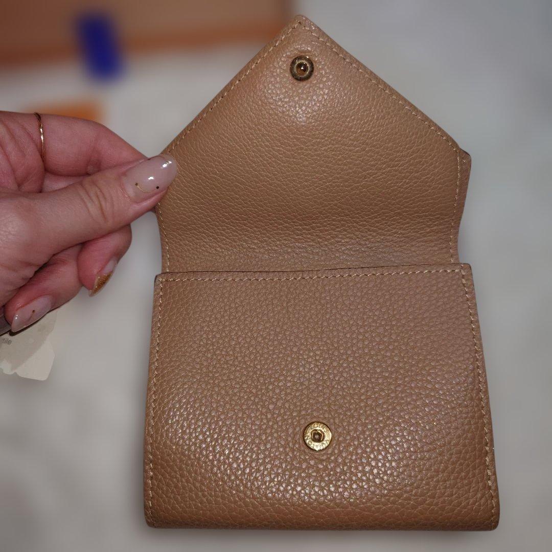 あ*様 LOUIS VUITTON 二つ折り財布 ブラウン