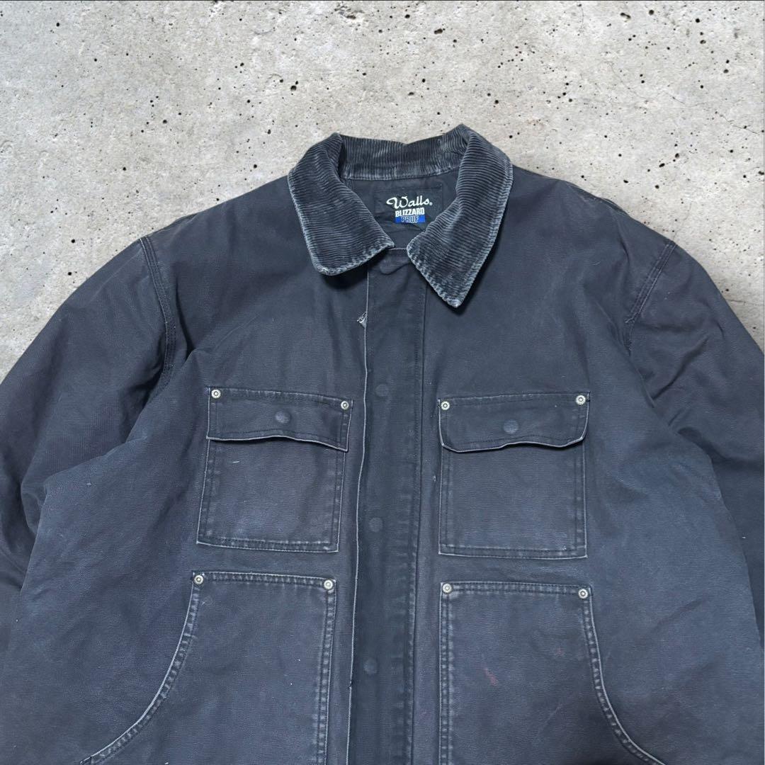 かんのんビンテージWallsウォールズダック地トラディショナルジャケット