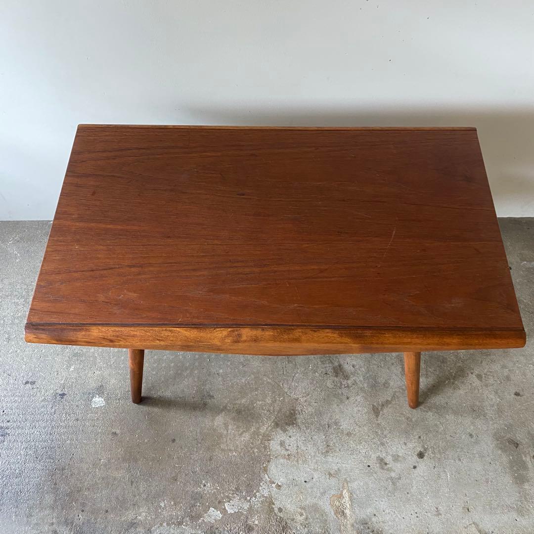 ソファテーブル　ローテーブル　センターテーブル　飾り台　格子荷台付き　オイル仕上