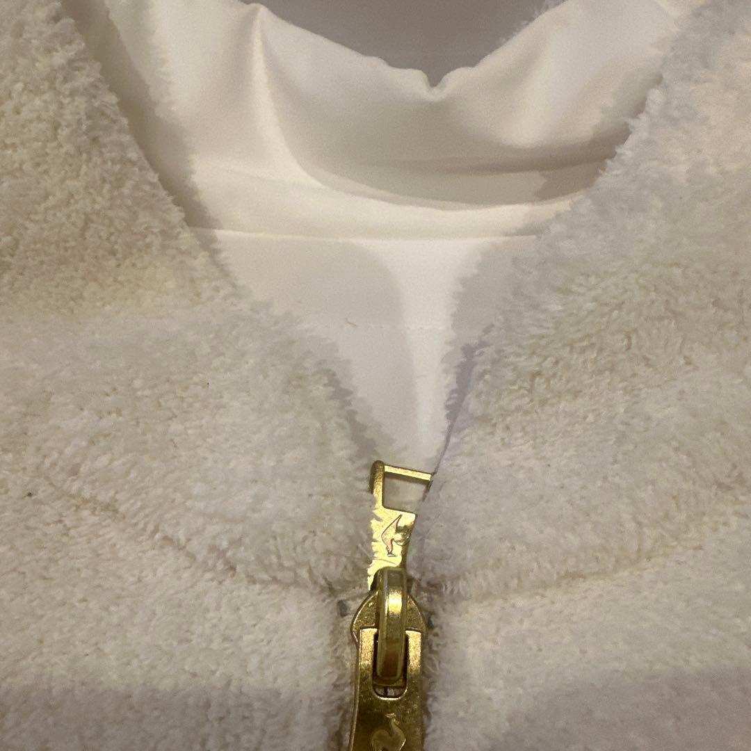 ルコックスポルティフリバーシブル ボアフリースベスト