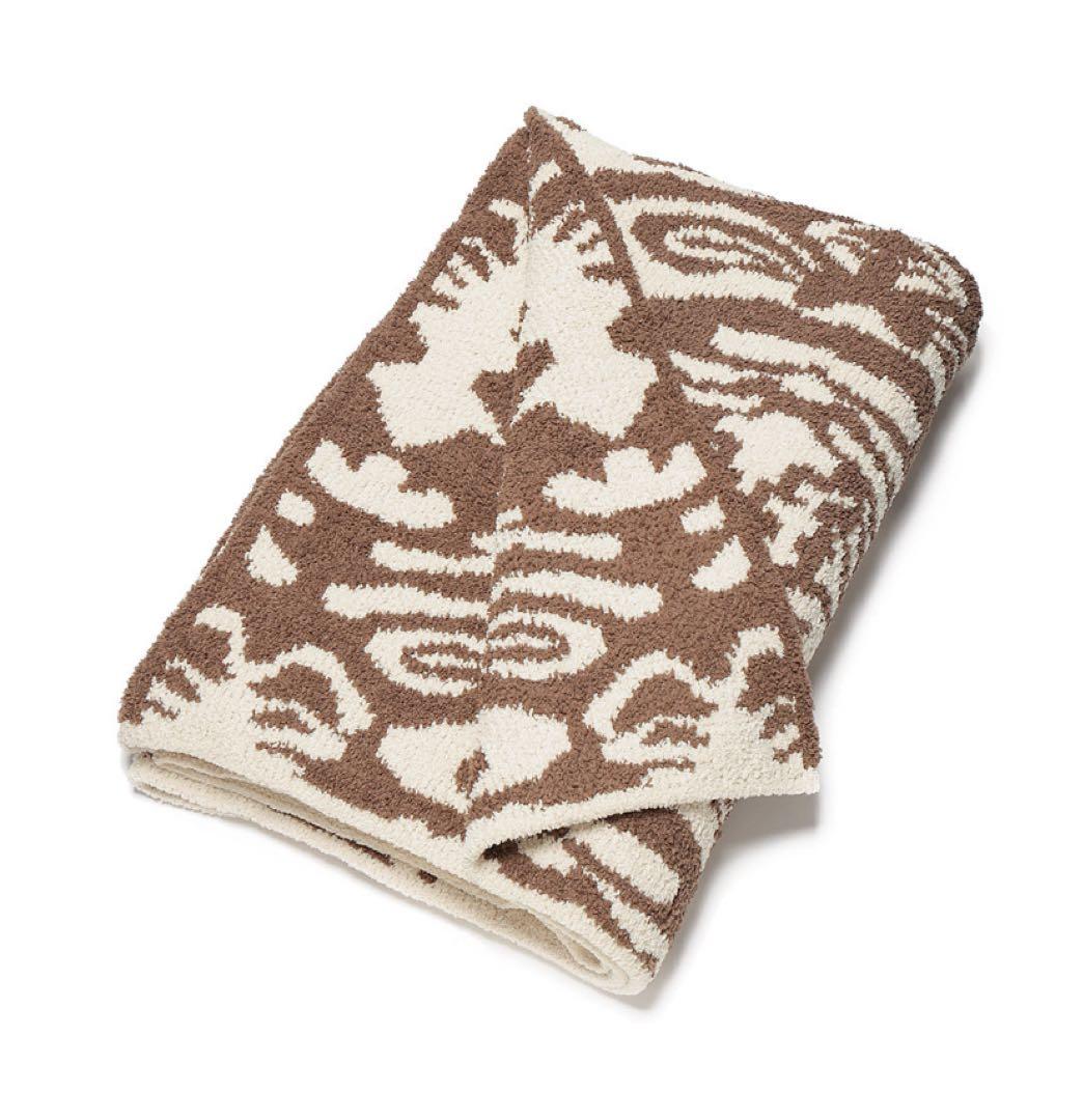 美品★ kashwere/ DAMASK柄　ブランケット大判