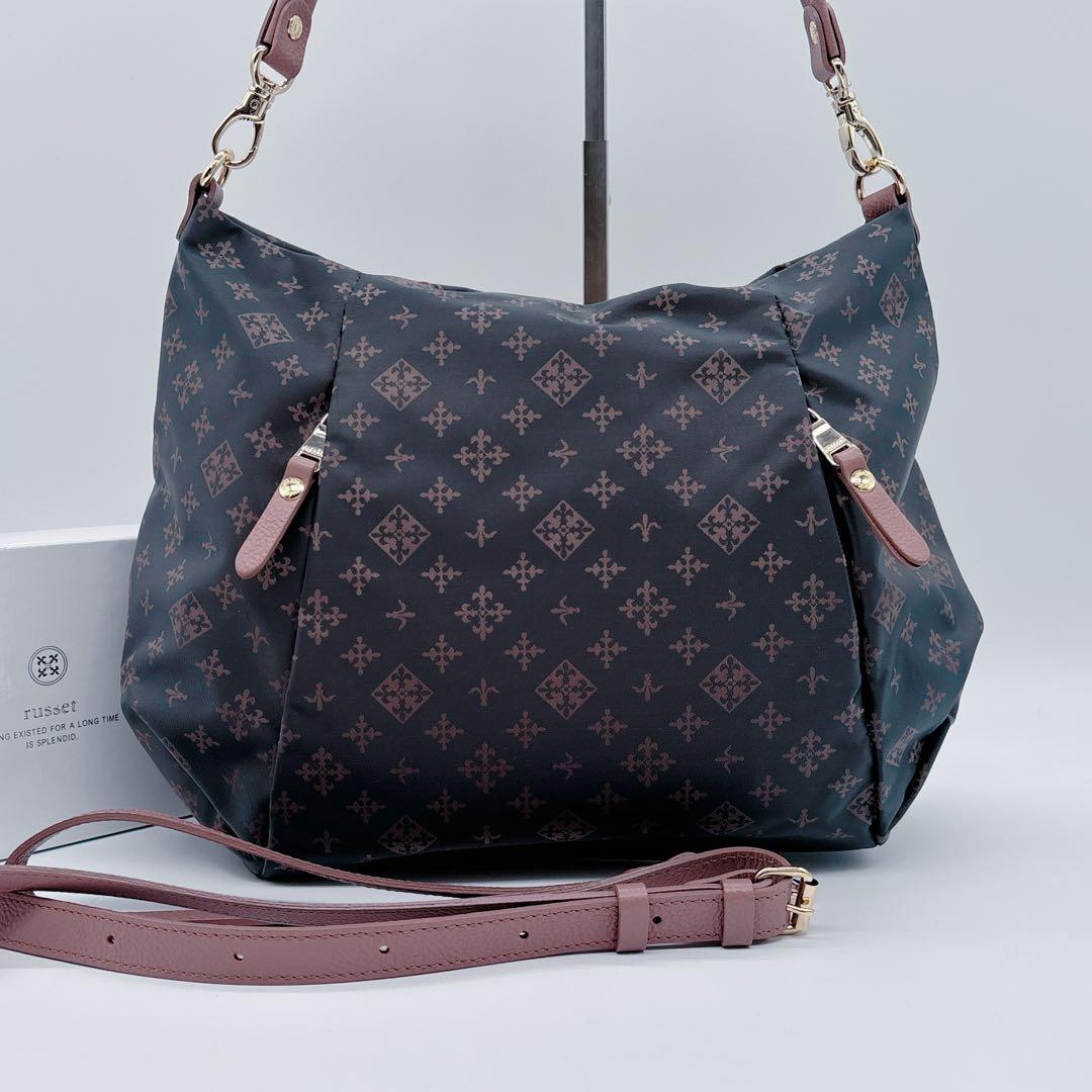 未使用品♡web限定 russet 名品2wayショルダーバッグ 撥水