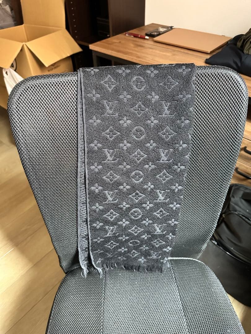 【美品】ルイヴィトンモノグラムマフラー
