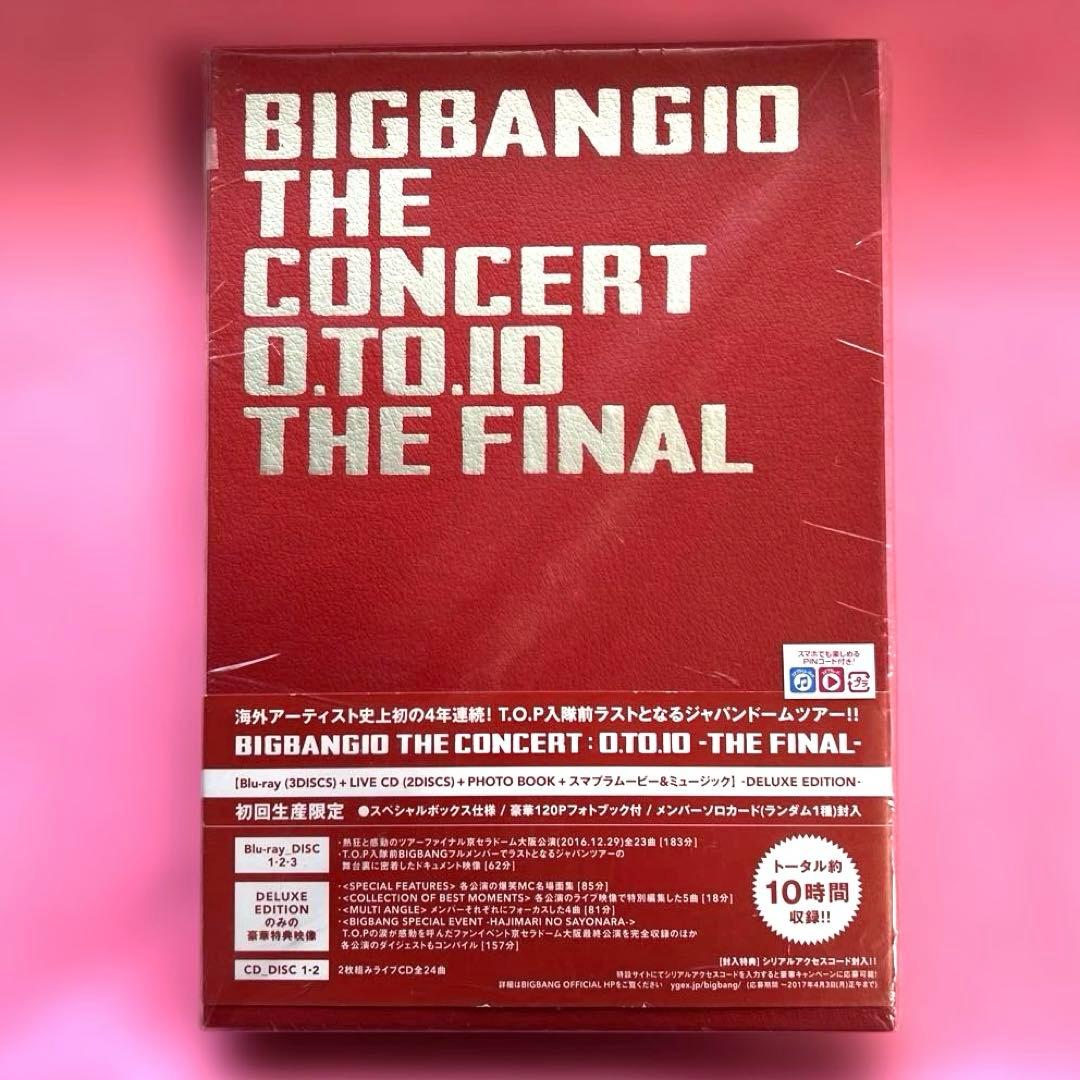 BIGBANG 【THE CONCERT:0.TO.10】Blu-ray&CD