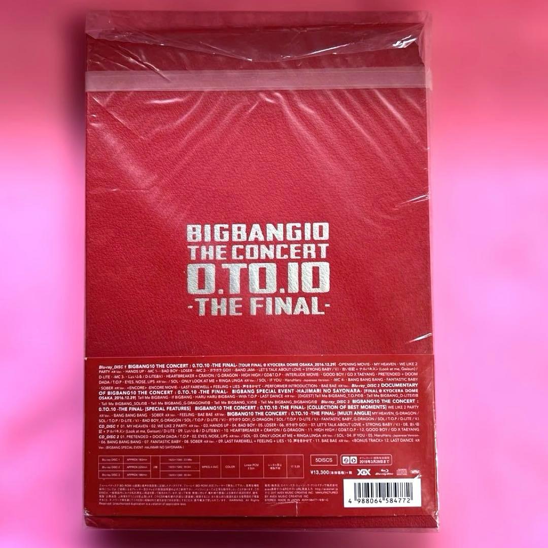 BIGBANG 【THE CONCERT:0.TO.10】Blu-ray&CD