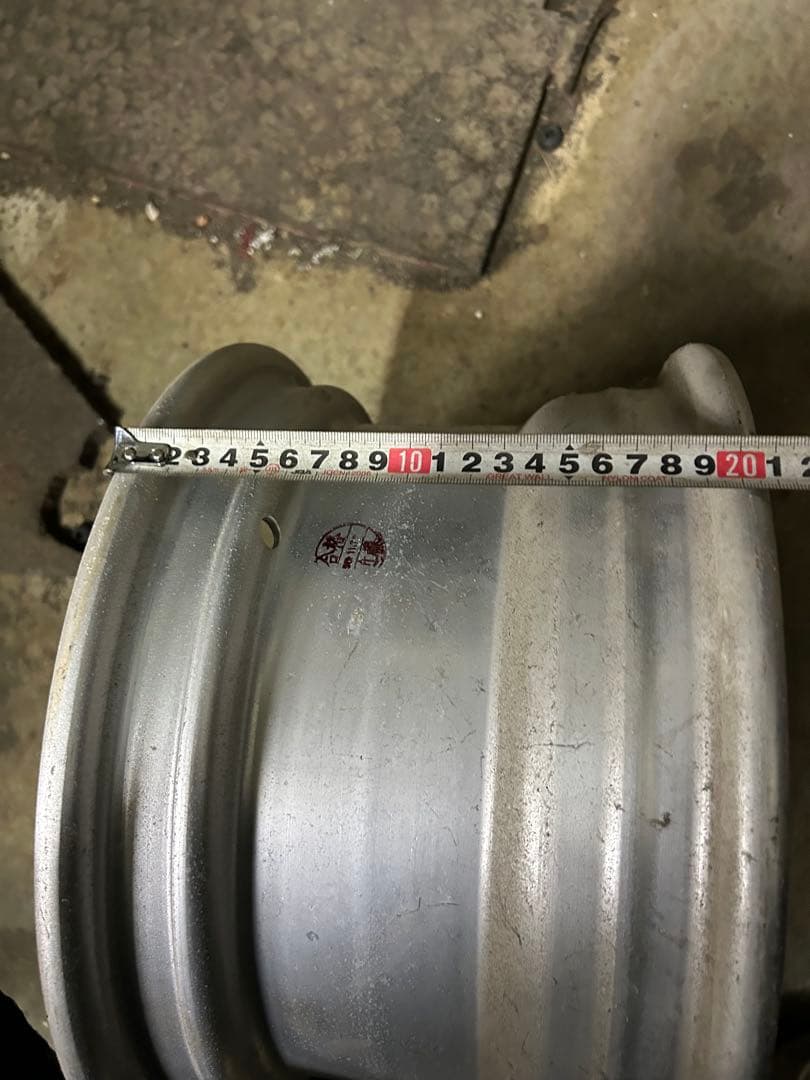 メッシュデザインホイール 13インチ ゴールド シルバー 希少 当時物