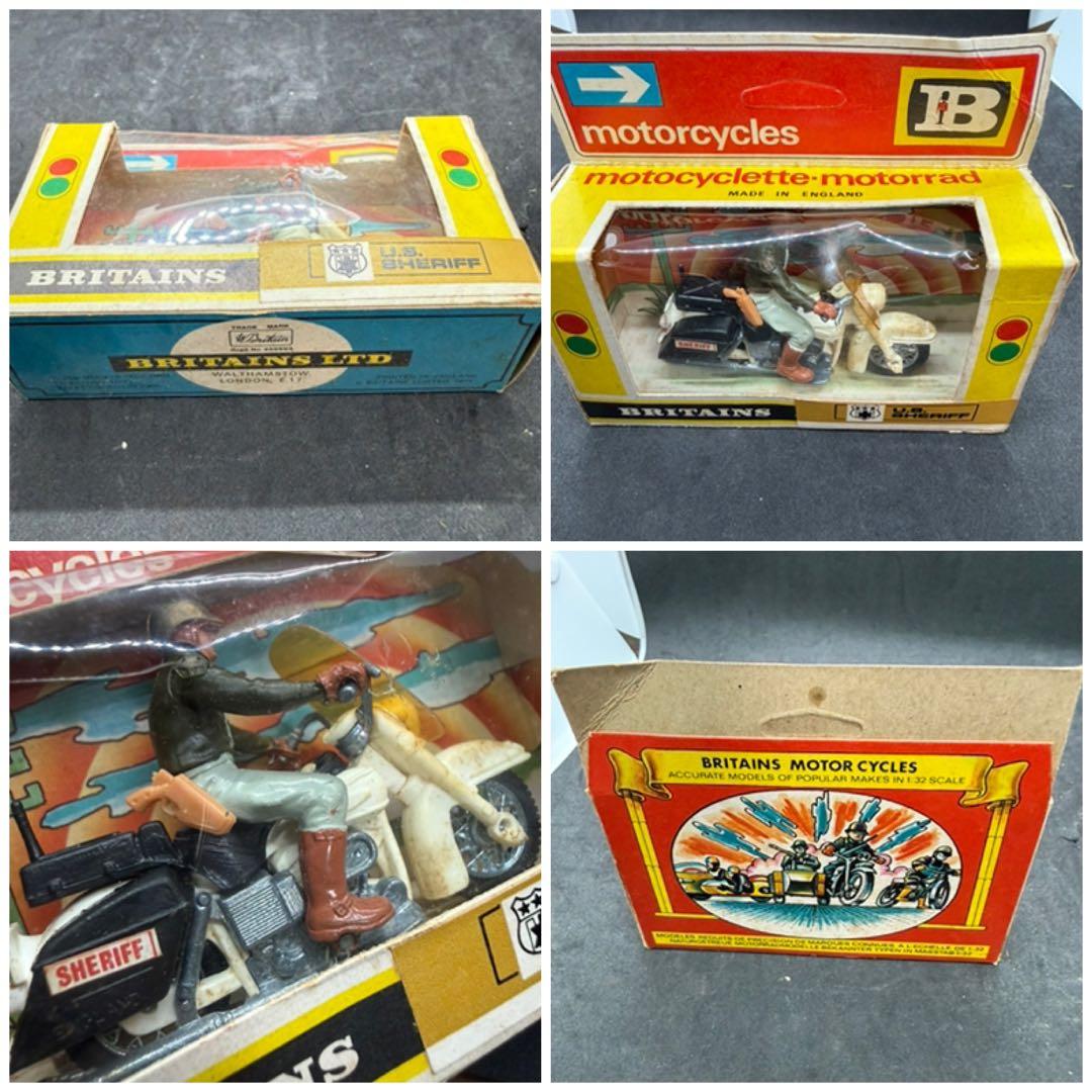 BRITAINS 英国製 モーターサイクル フィギュア 大量まとめ売り 12点