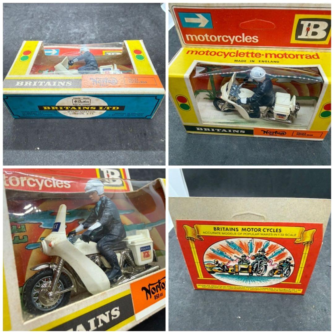 BRITAINS 英国製 モーターサイクル フィギュア 大量まとめ売り 12点