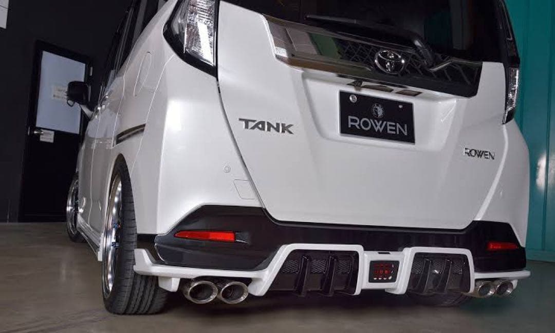 タンク　トール　ルーミー　トールカスタム　rowen マフラー