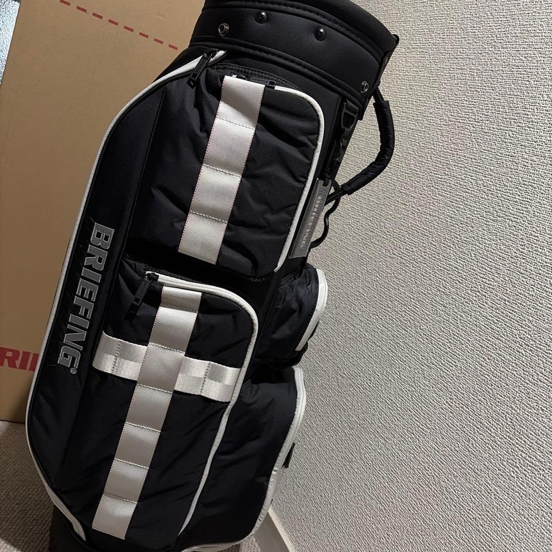 ブリーフィング　キャディバック　CR-6 ライトグレー　ポーチ無し