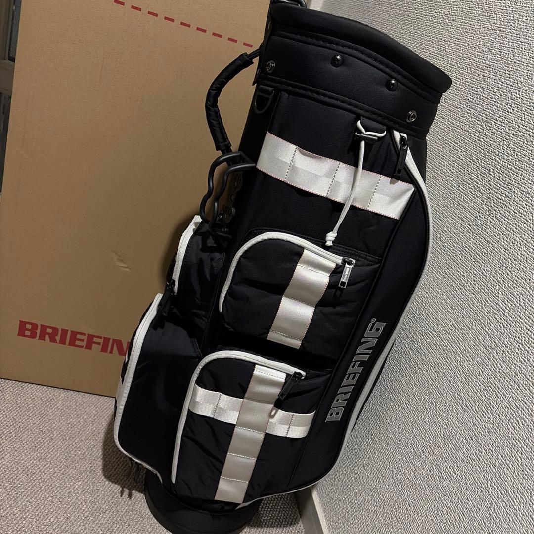 ブリーフィング　キャディバック　CR-6 ライトグレー　ポーチ無し