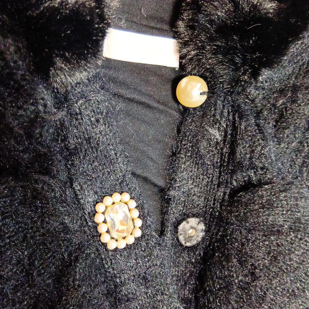 LIZ LISAフード付きファーケープ