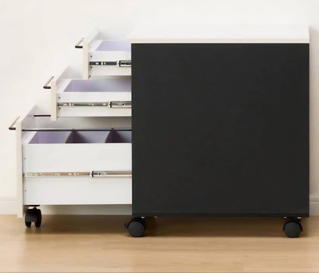 NITORI ニトリ デスクワゴンセット サーヤ オフィス 学習 パソコ 激安