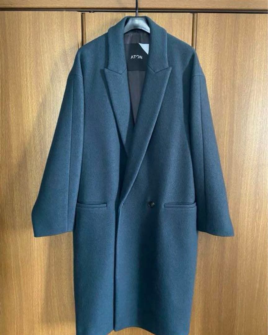 【お値段交渉応じます】ATON チェスターコート サイズ02