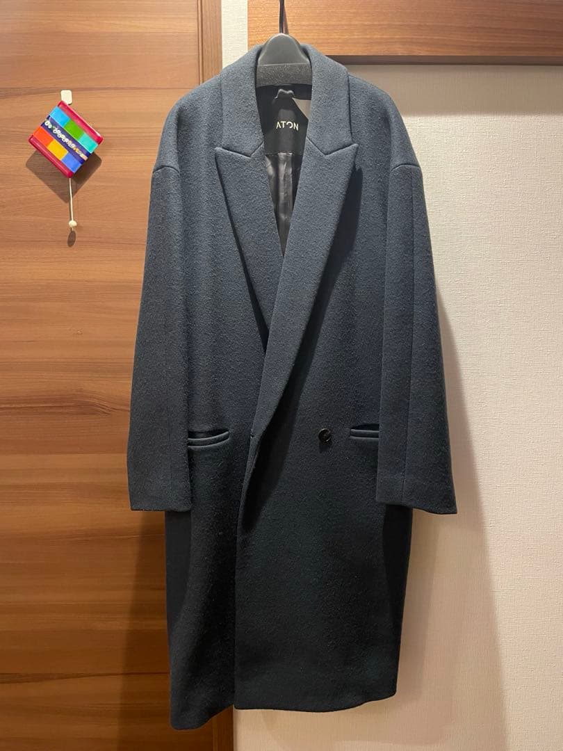【お値段交渉応じます】ATON チェスターコート サイズ02