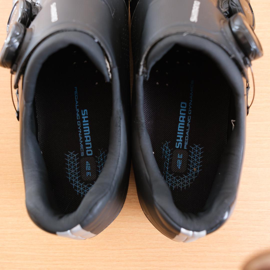 SHIMANO XC7 ビンディングシューズ （42E、26.5cm）