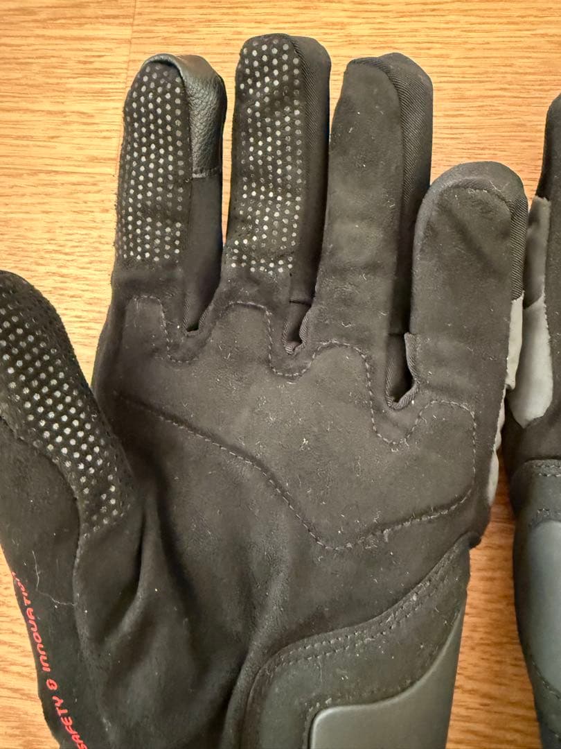 中古　Komine EK-220 電熱ヒートバイクグローブ L 黒