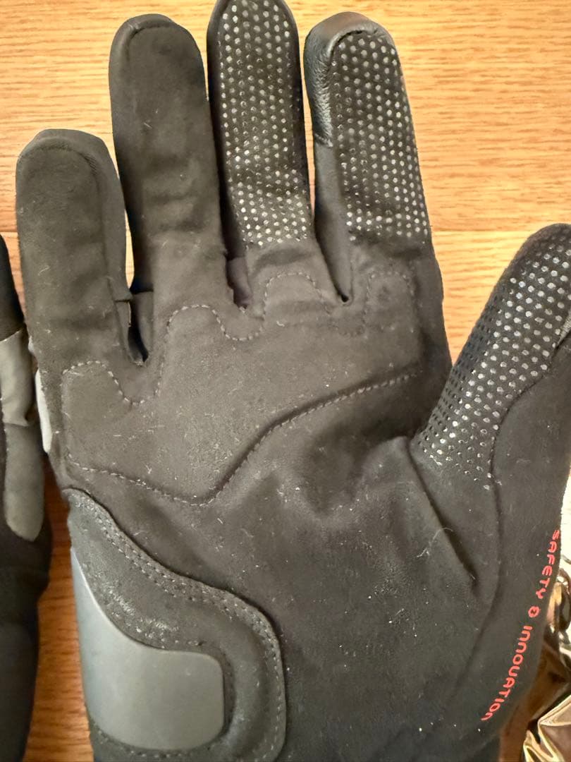 中古　Komine EK-220 電熱ヒートバイクグローブ L 黒