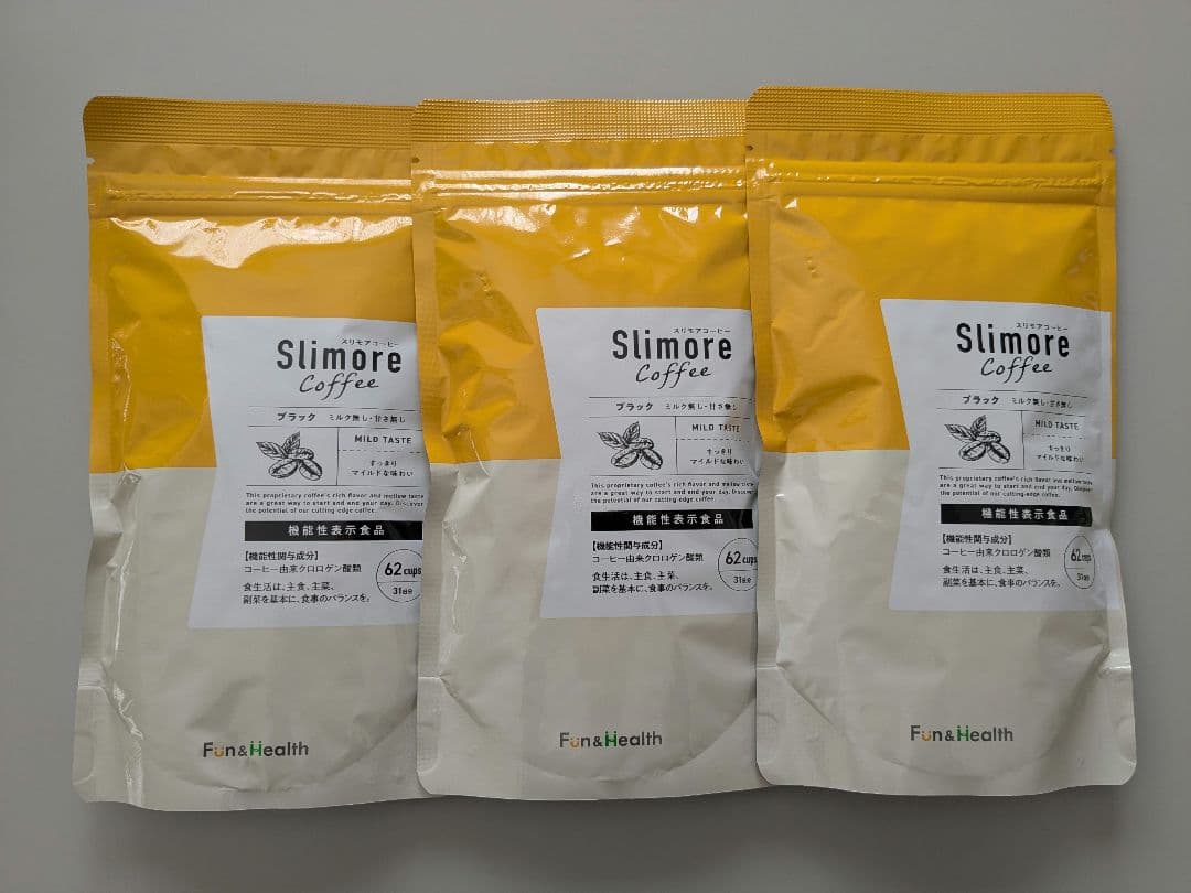 スリモアコーヒー　31日分（93g）×3袋