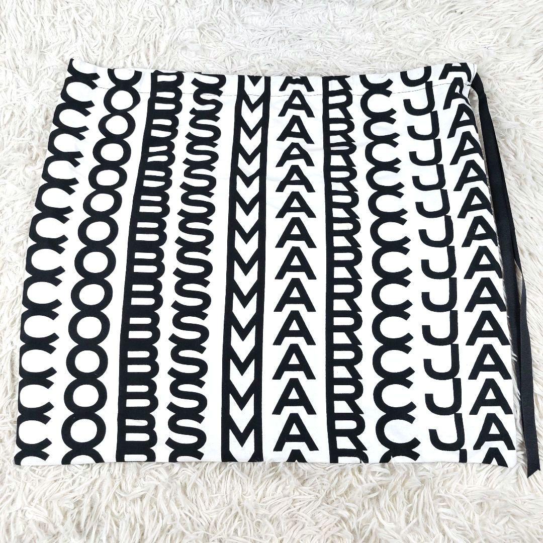 保存袋タグ付 マークジェイコブス モノグラムデニムトート2wayショルダーバッグ