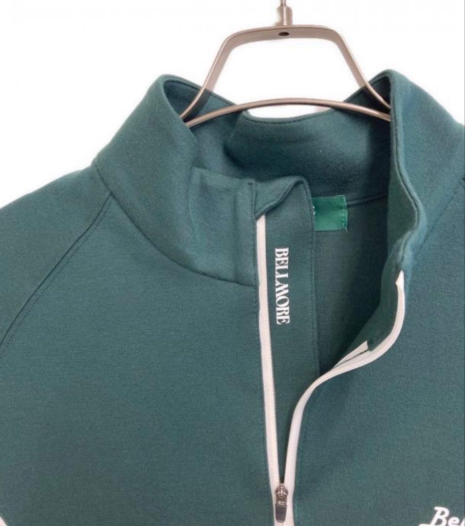 希少品　Bellmore ハーフジップトレーナー グリーン　Mサイズ　ベルモア